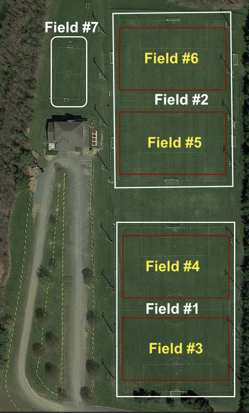 HTRSA Soccer Field Map